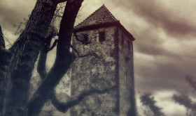 Stock Image: Holzturm Tower