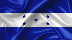 Stock Image: honduras flag