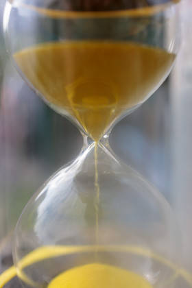 Stock Image: Hourglass