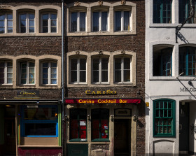 Stock Image: house front in dusseldorf