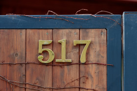 Stock Image: House number 517
