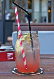 Stock Image: Iced Tea and Lemonade