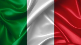 Stock Image: italian flag