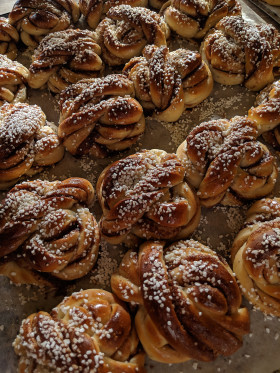 Stock Image: kanelbullar