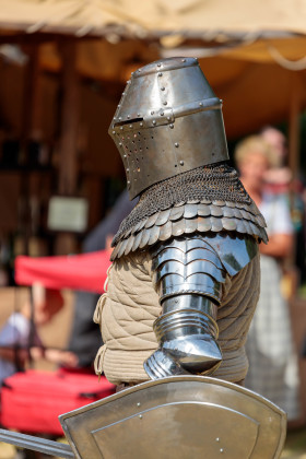 Stock Image: Knight in full armour