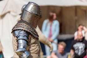 Stock Image: Knight in full armour