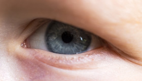 Stock Image: light blue eye