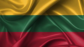 Stock Image: lithuania flag