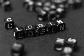 Stock Image: login blocks