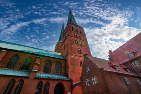 Stock Image: lubeck cathedral