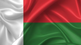 Stock Image: madagascar flag