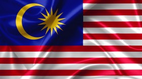 Stock Image: malaysian flag