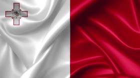 Stock Image: maltese flag