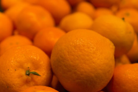 Stock Image: many clementines
