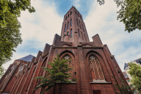 Stock Image: Martinskirche in Düsseldorf Bilk