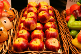 Stock Image: marzipan apple