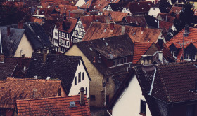 Stock Image: medieval town gelnhausen, germany