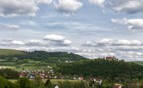 Stock Image: Melsungen by Kassel in Hesse, Germany - Rural Landscape