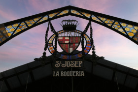 Stock Image: Mercat de la Boqueria St Josep