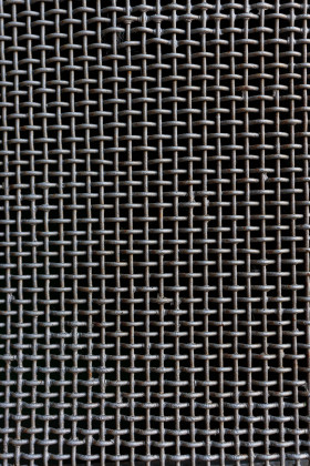 Stock Image: Metal grid texture