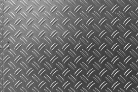 Stock Image: Metal texture background aluminum brushed silver. Metal floor plate with diamond pattern.