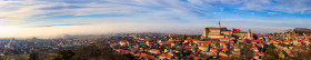 Stock Image: Mikulov, Czech Republic - Cityscape Super Panorama