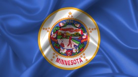 Stock Image: minnesota flag