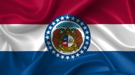 Stock Image: missouri flag