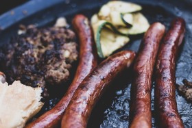 Stock Image: mixed grill plate