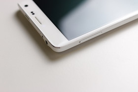 Stock Image: mobile phone on white background