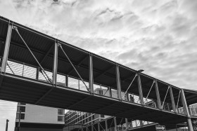 Stock Image: Modern Architecture Black and White