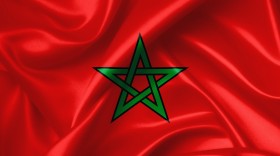 Stock Image: moroccan flag