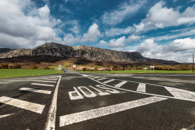 Stock Image: Mountain in Egino, Spain