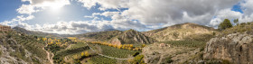 Stock Image: Mountain Landscape  by Villanueva de las Torres in Andalucia Spain