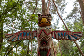 Stock Image: Native American totem