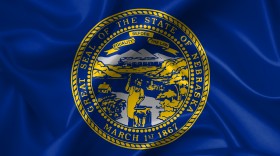 Stock Image: nebraska flag