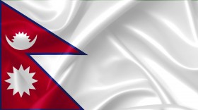 Stock Image: nepal flag