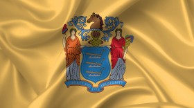 Stock Image: new jersey flag