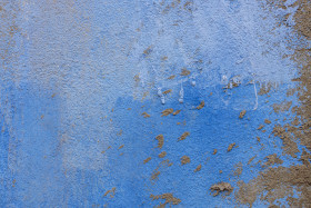 Stock Image: Nice Blue Grunge Wall Texture