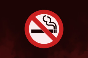 Stock Image: no smoking sign