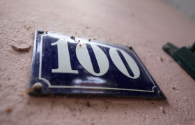 Stock Image: Number 100