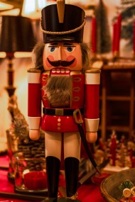 Stock Image: nutcracker hussar