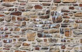 Stock Image: Old Medieval Stonewall Texture