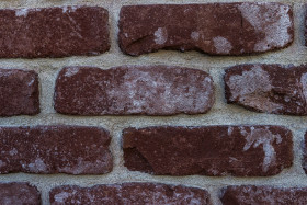 Stock Image: old red brickwall texture