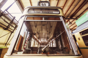 Stock Image: old tram