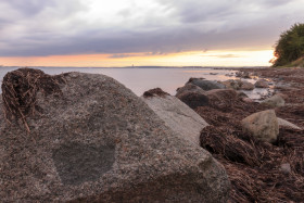 Stock Image: On the Beach at the baltic sea in germany by Scharbeutz