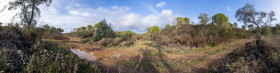 Stock Image: Parque Natural do Vale do Guadiana Landscape in Portugal