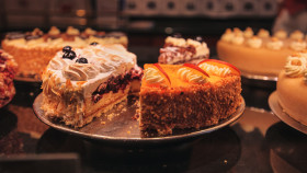 Stock Image: Pastry cakes