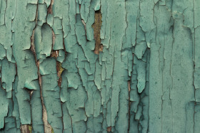 Stock Image: peeling wood varnish texture background