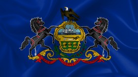 Stock Image: pennsylvania flag